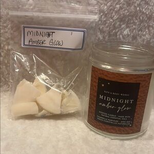 Bath and Body Works Midnight Amber Glow Leftover Wax Melts